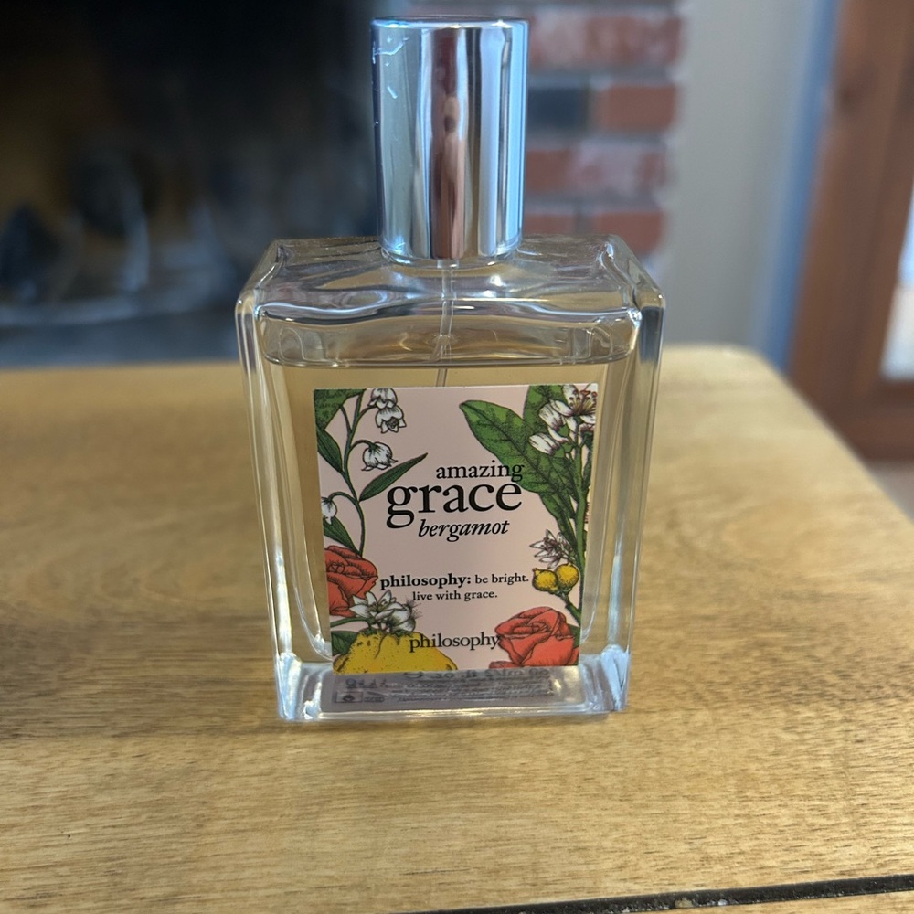 Philosophy Amazing Grace Bergamot Perfume with Floral Design